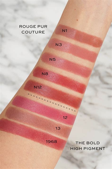 ysl rouge pur couture 57 swatches|YSL rouge pur couture commercial.